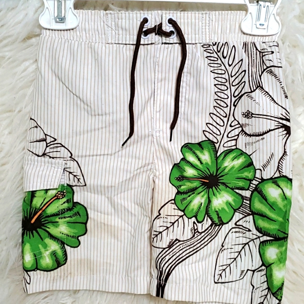 Boys kids headquarters swim trunks size 18 months